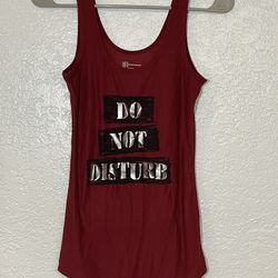 Women’s No Boundaries Burgundy Graphic Print Tank Top