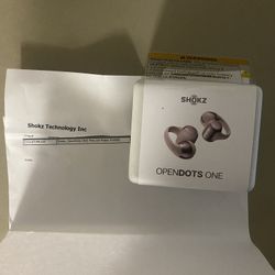 Shokz ear phones 