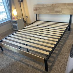 Queen size bed frame