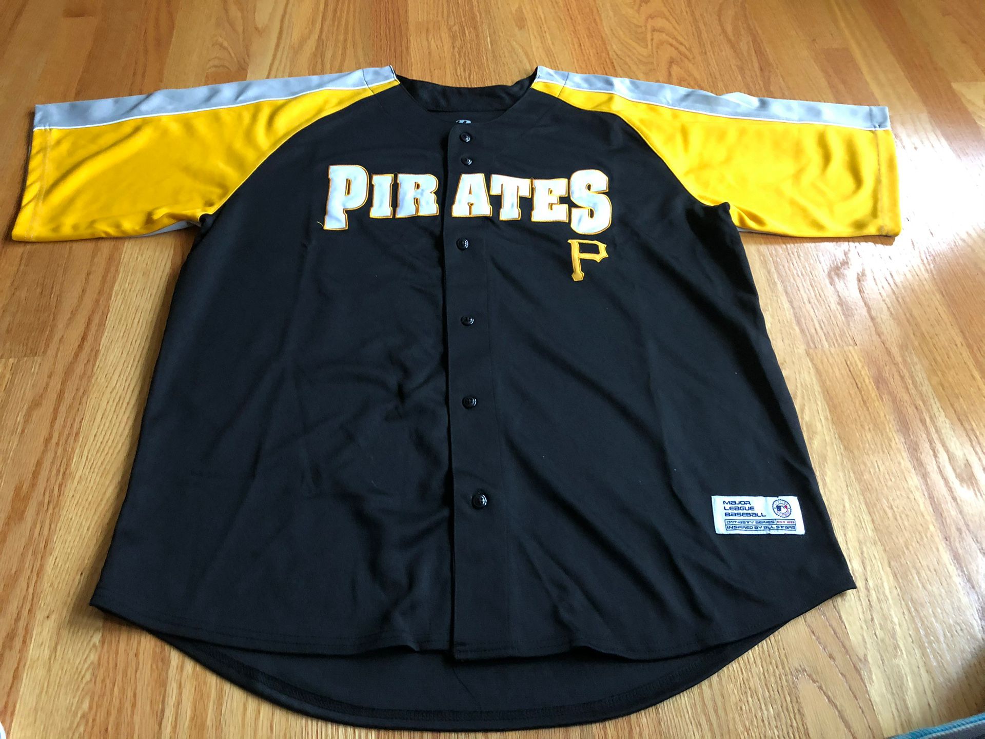 New MLB Pittsburgh Pirates Jersey Dynasty Series Size XL (48-50)