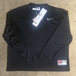 Black Nike x Stussy long sleeve mesh jersey