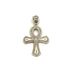 10K YG Stone Pendant 3.7G EPJ027902