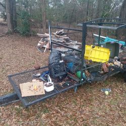 Long Custom Trailer 4x18