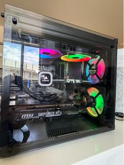 Gaming PC — Intel i7-9700K / RTX 2080 / 32GB RAM / 512GB SSD + 2TB HDD / Liquid Cooling