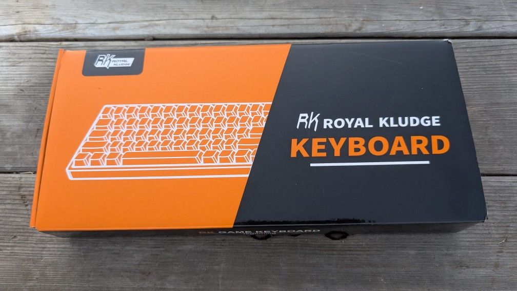 Royal Kludge RK61 Mechanical Gaming Keyboard Wireless Bluetooth 60 Percent Black