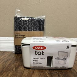 *SALE* Wipes Dispenser + Portable Changing Pad