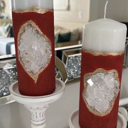 Valentine Glam Quartz Candles 