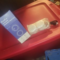 Hand Fun Stowable Bladeless Neck Fan