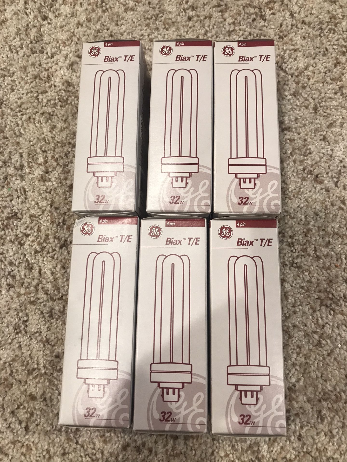 4 pin 32 watt light bulbs
