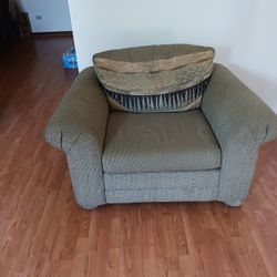 Sectional Sleeper Sofa And Chair. Great Condition 