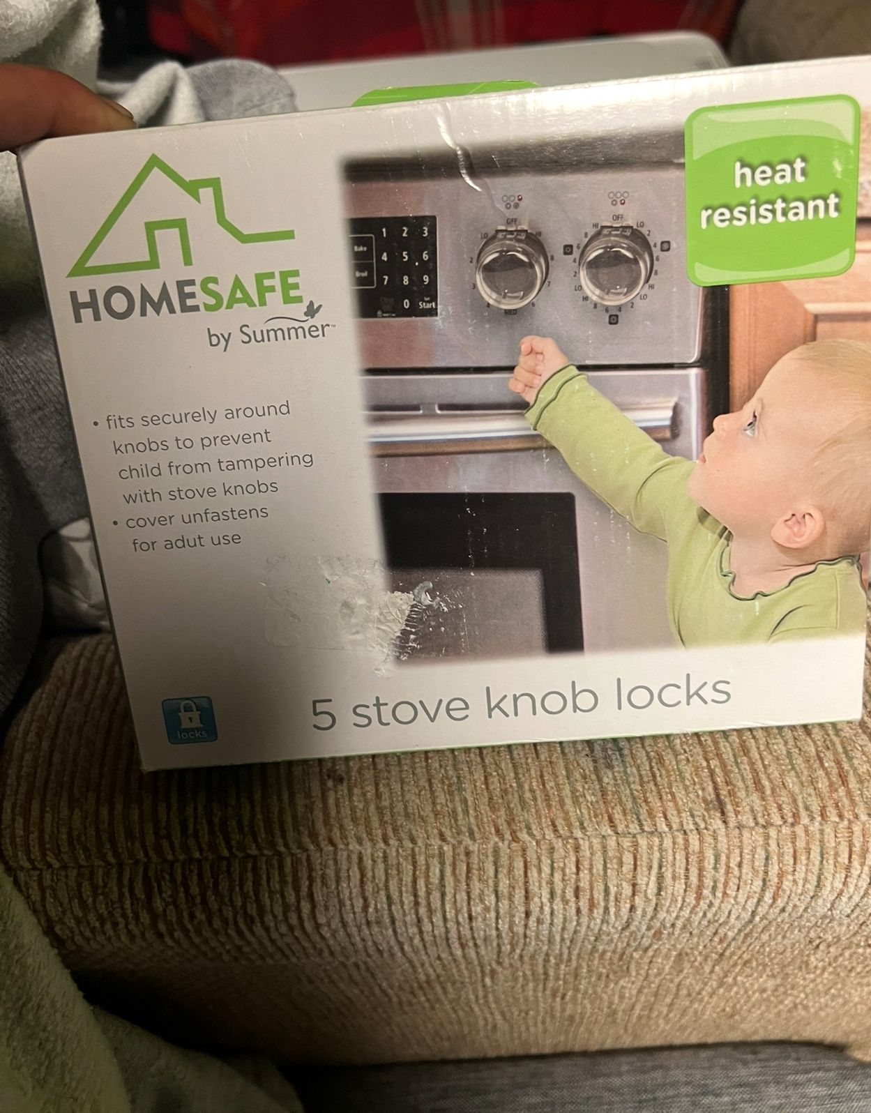 Home safe Stove Knob Locks