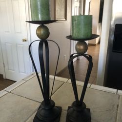 Metal Candles Holders 