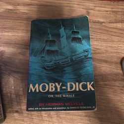 Moby Dick Paperback Book