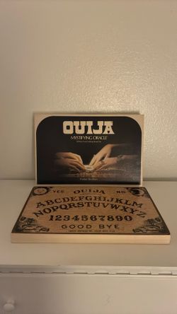 Vintage 70s William Fuld Talking Board Set Ouija Board Mystifying Oracle Parker Brothers Occult Spiritualism Metaphysical Halloween Made In USA