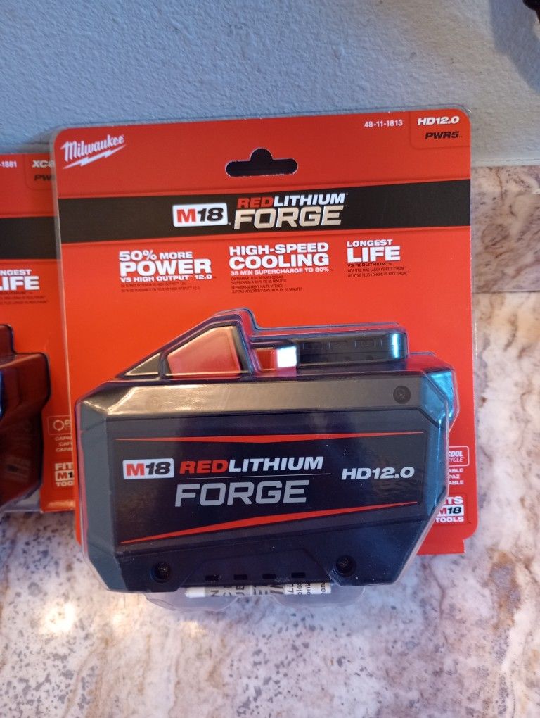 Milwaukee Forge 12.0 New Battery