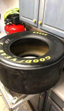 NASCAR tire used by rusty wallace