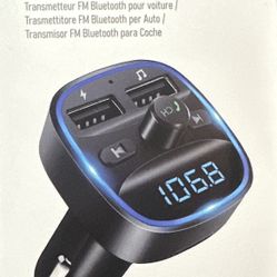 T25 Bluetooth FM Transmitter for Car 
