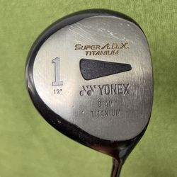 Yonex Super ADX Biam Titanium #1 Driver 12⁰ RH Regular Golf Club Japan 
