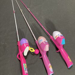 Three. Ready To Fish Kid Poles. $8 Or $20 For All for Sale in San Antonio,  TX - OfferUp