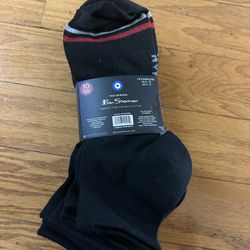 NWT Ben Sherman men’s quarter cut socks 10 pairs