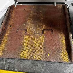 5by5 Warehouse Dock Plate $400 No Less 