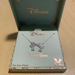 Silver Plated Mickey Mouse Forever Yours 