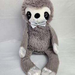 Scentsy Buddy Spiffy the Sloth plush 16" with baby powder scent pk.(scent pk has been open but still smells) 