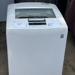 LG Glass Top Load Washer 