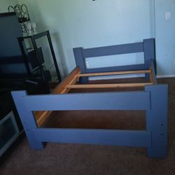 Wood Full Bed Frame