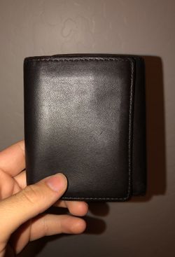 Black Leather Wallet