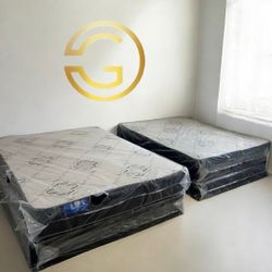 Full Size Mattress Set – Medium Comfort – Available Today 🚚