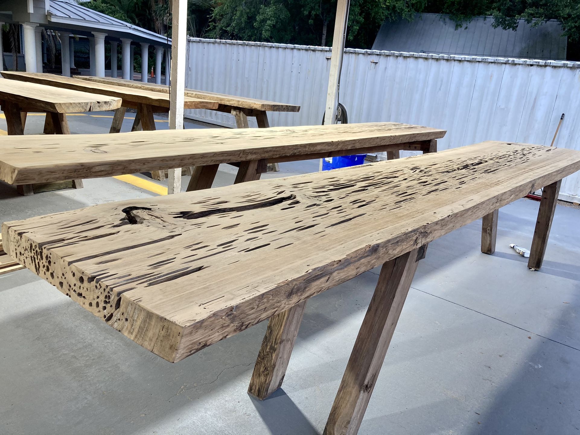 Pecky Cypress Slabs/ Kiln Dried