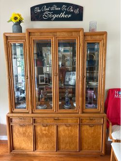 Table and hutch