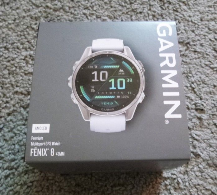 Garmin fenix 8 Amoled Sapphire Watch