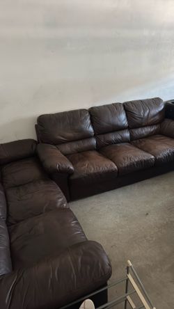 Leather Sofa