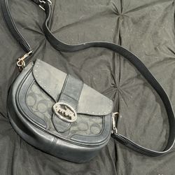 Lknew Coach Leather Crossbody Purse