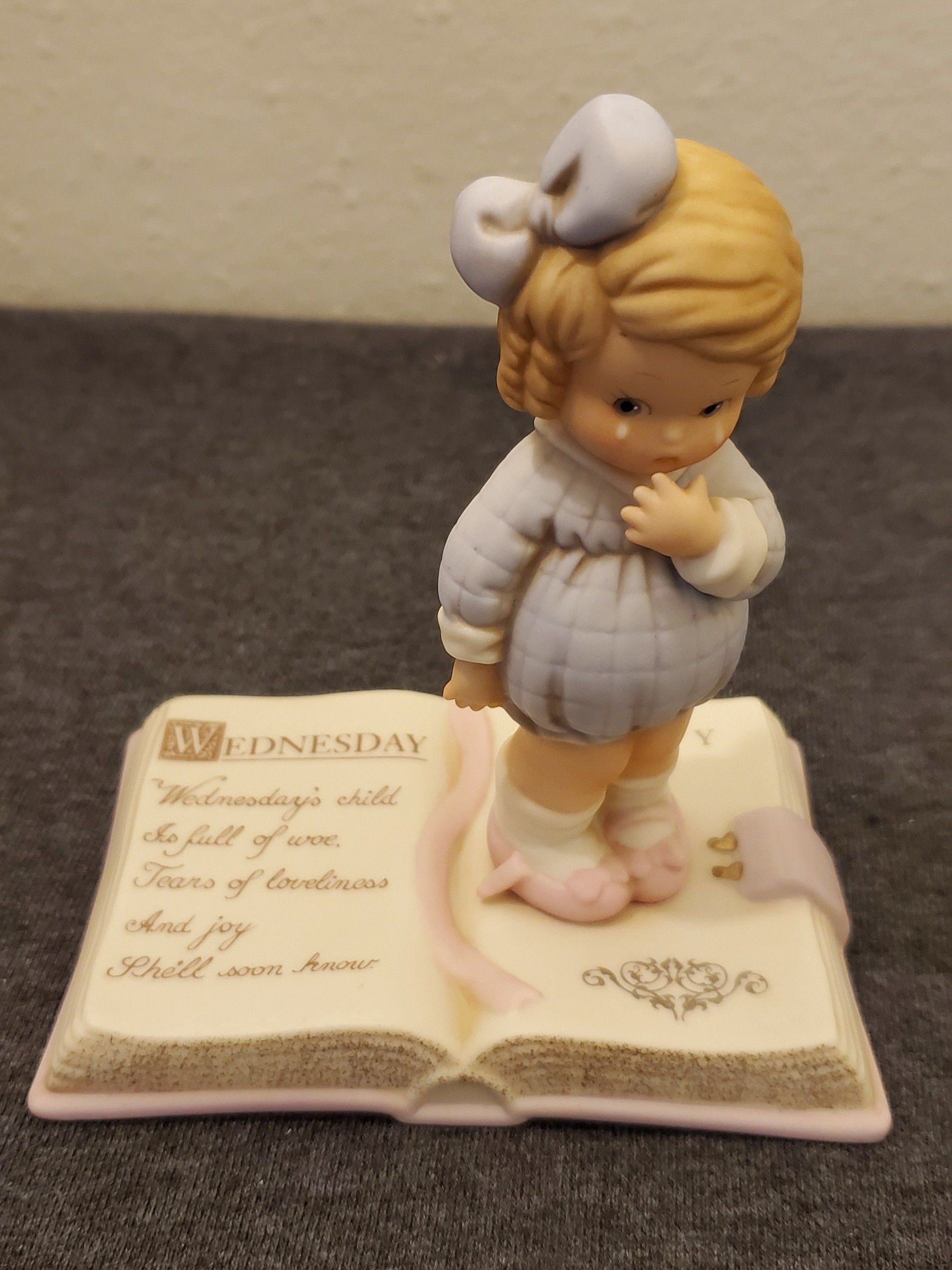 Memories of Yesterday "Wednesday Child" by Enesco