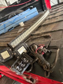 Led light bar and light bracket for it