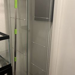 IKEA Detolf Glass Display Stand