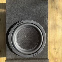 Kenwood P-XW1002B 10" Subwoofer with Sealed Down-Firing Enclosure