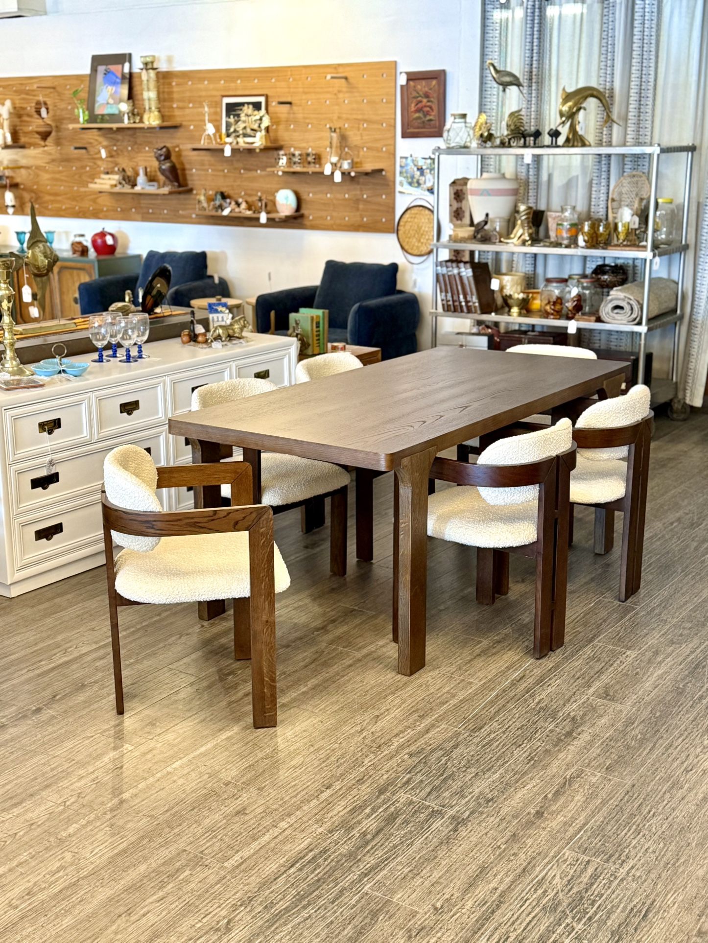 Dining Table With 6 Chairs - NEW