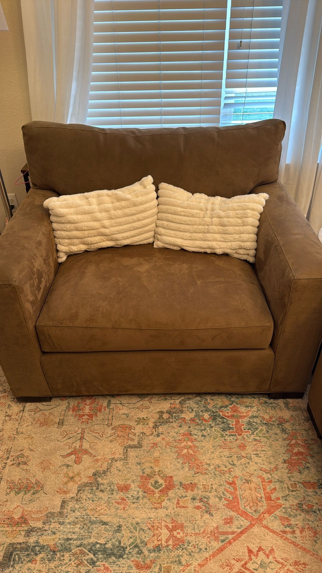Crate & Barrel Living Room Set – Two Sofas + One Chair
