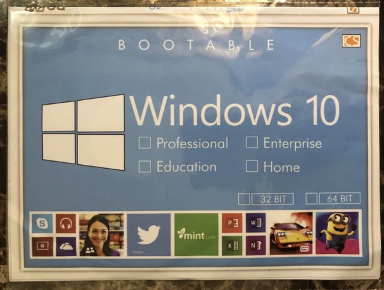 Windows 10 Full version ▪️Both 32bit & 64 bit