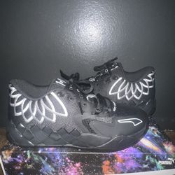 PUMA x LaMelo Ball MB.01 Lo black white, Size 10  (not Warn)