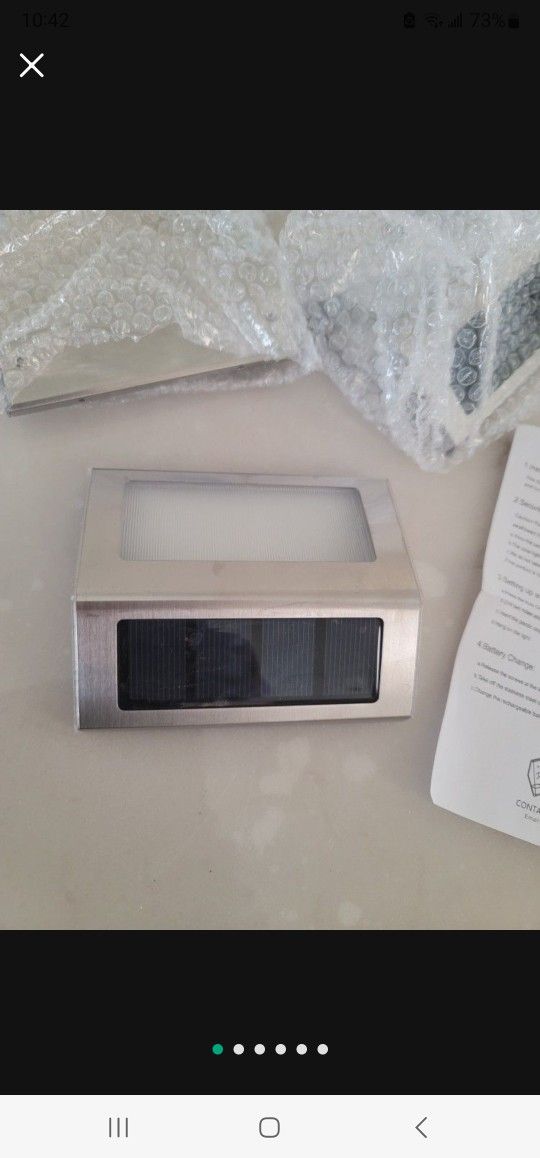 Solar light garden New 12