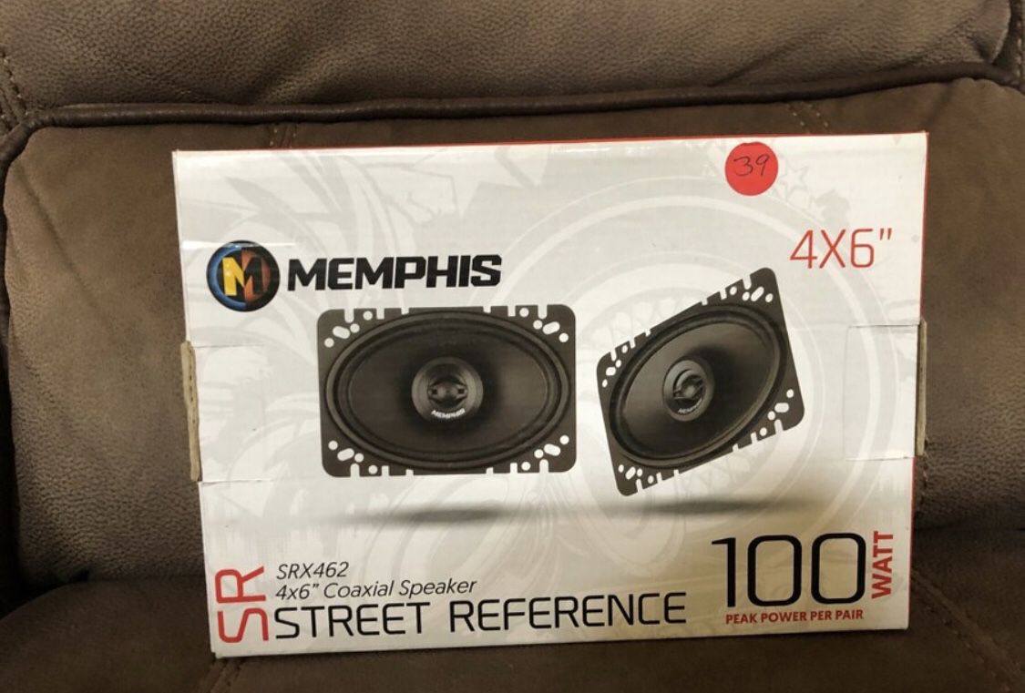 Memphis 4x6” speakers