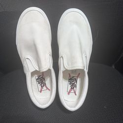 Vans slip on shoes - like new, worn once