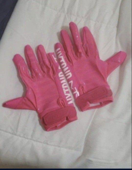 NXTRD Football Gloves Adult Large Pink