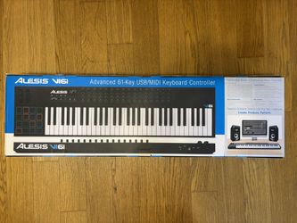 Alesis VI61 MIDI + Stand + Pedal