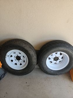 6 lug Camper Trailer Tires (2)